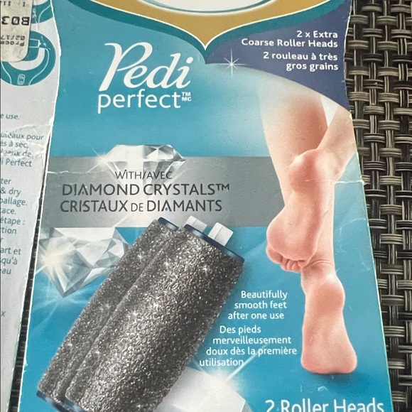 Amope Pedi Perfect Wet & Dry Foot File - Blue - Picture 2 of 3